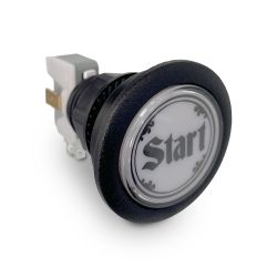 Hexa Pinball 3 Musketeers 1.5" Start Button & Lamp Assembly - 12 Volt LED Lamp